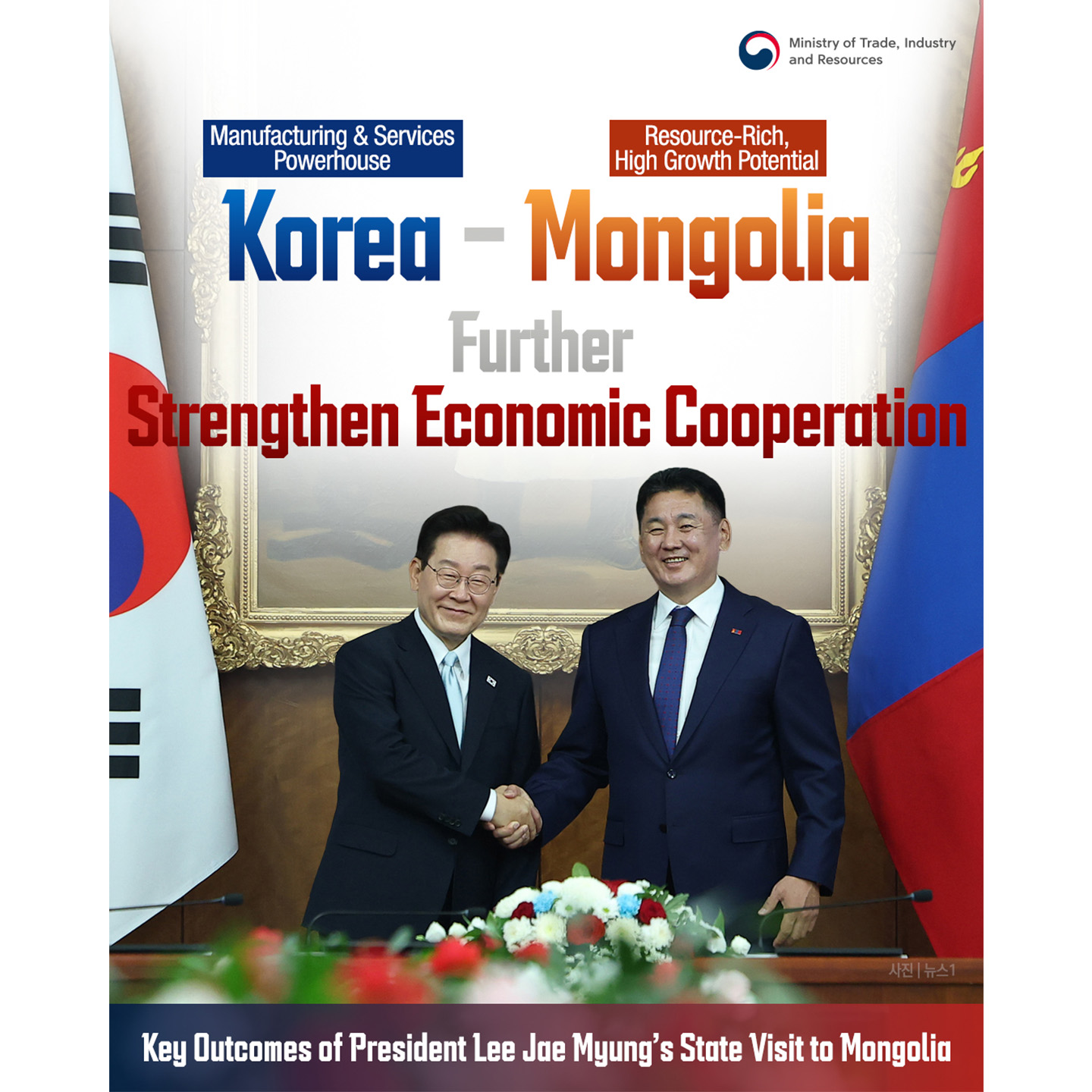 Korea-Mongolia Further Strengthen Economic Cooperation
