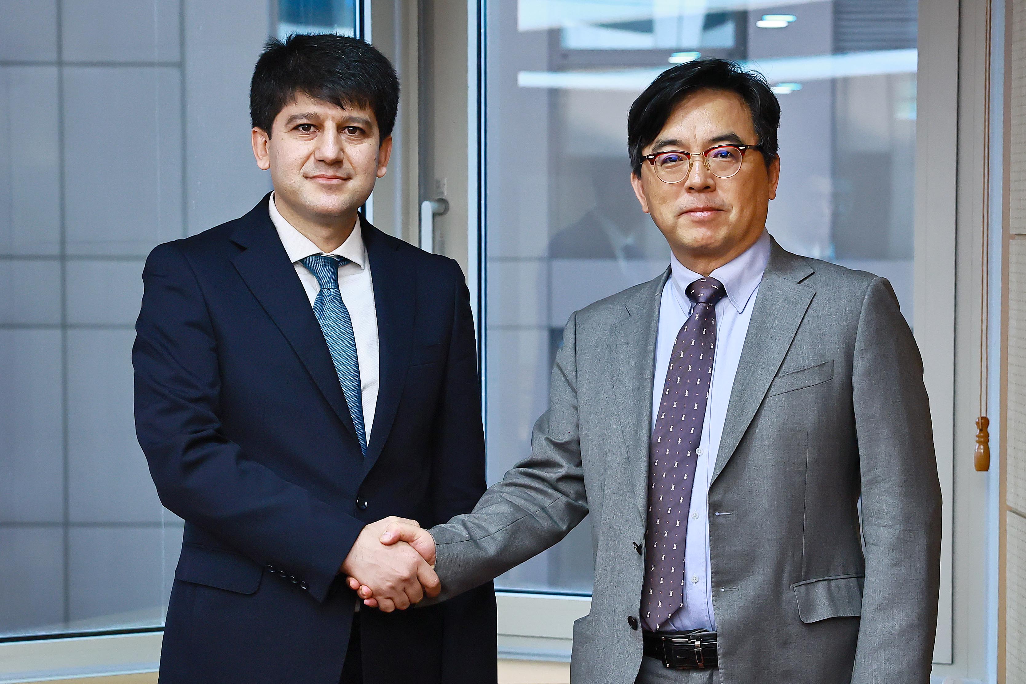 Meeting with the Deputy Minister of Industry and New Technologies of the Republic of Tajikistan