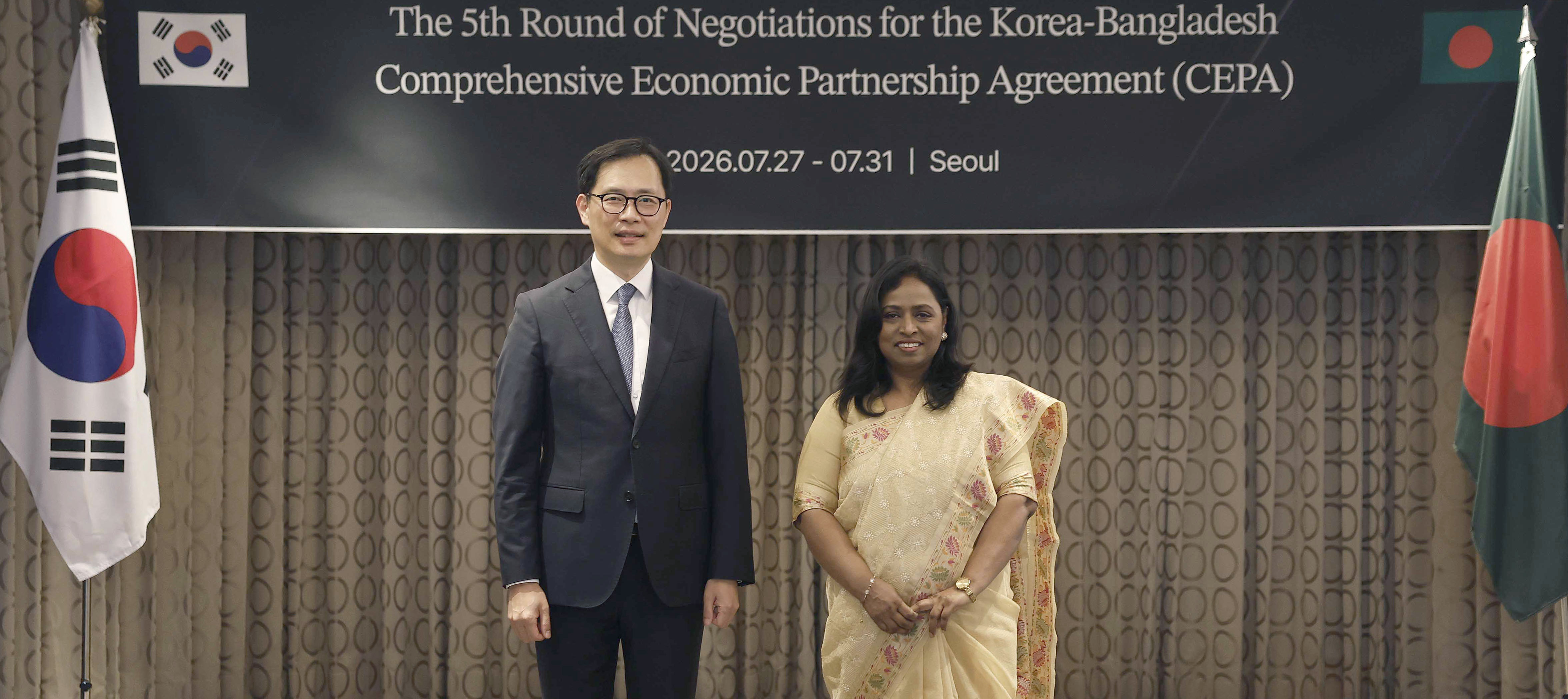 Fifth Round of Korea-Bangladesh CEPA Negotiations
