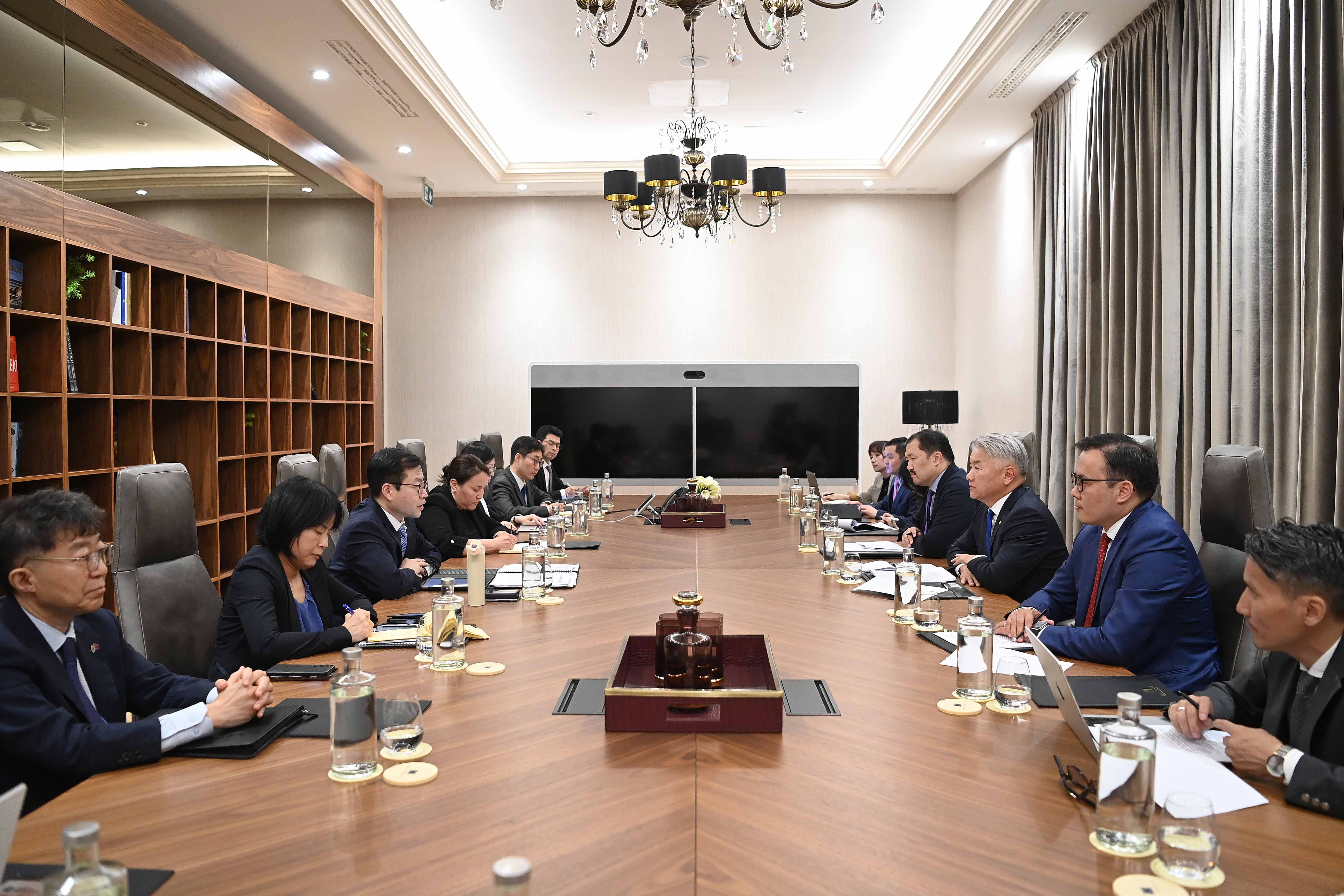 Meeting with Mongolia’s Minister of Economy and Development