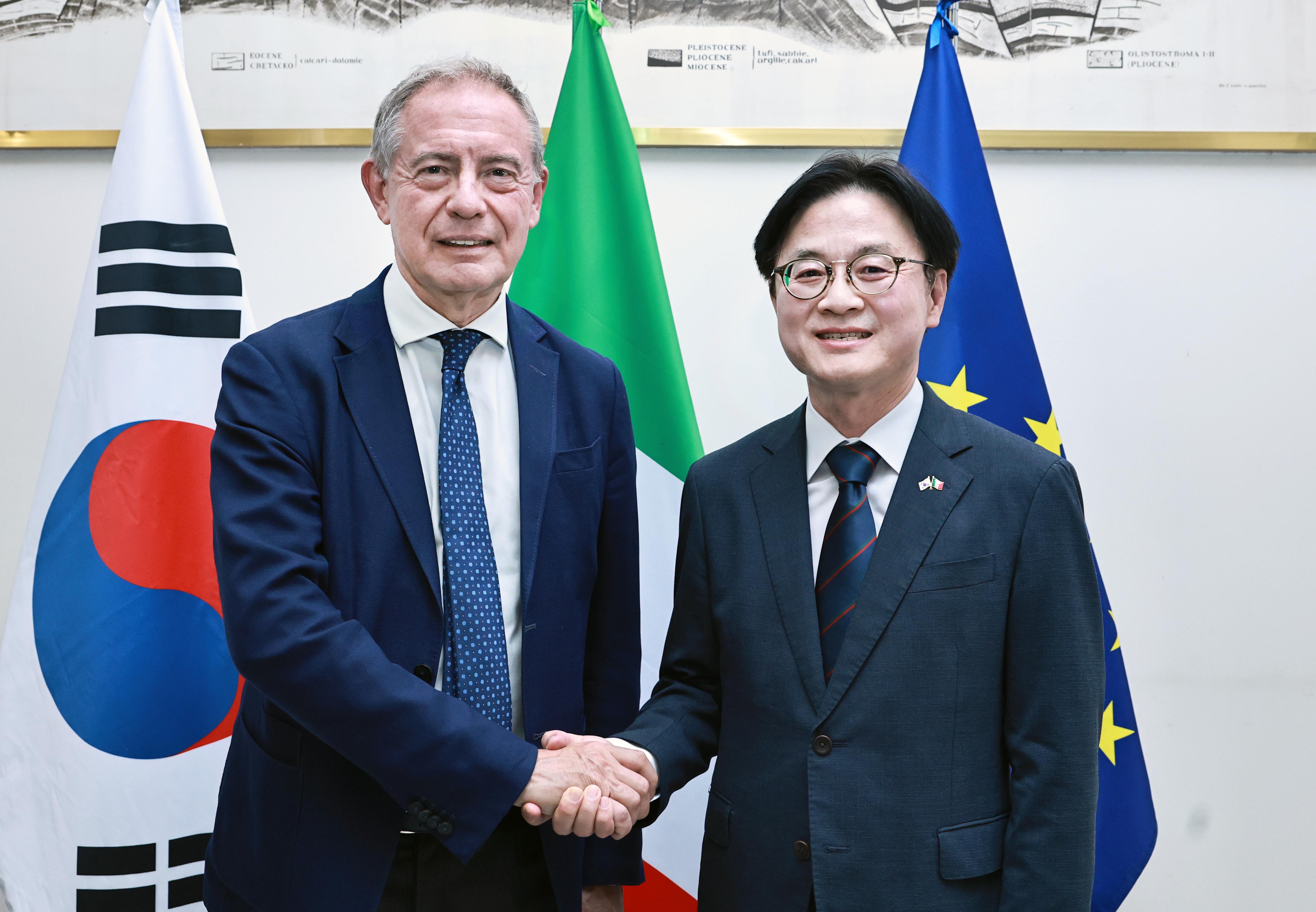 Meeting with Italy’s Minister of Enterprises and Made in Italy_1