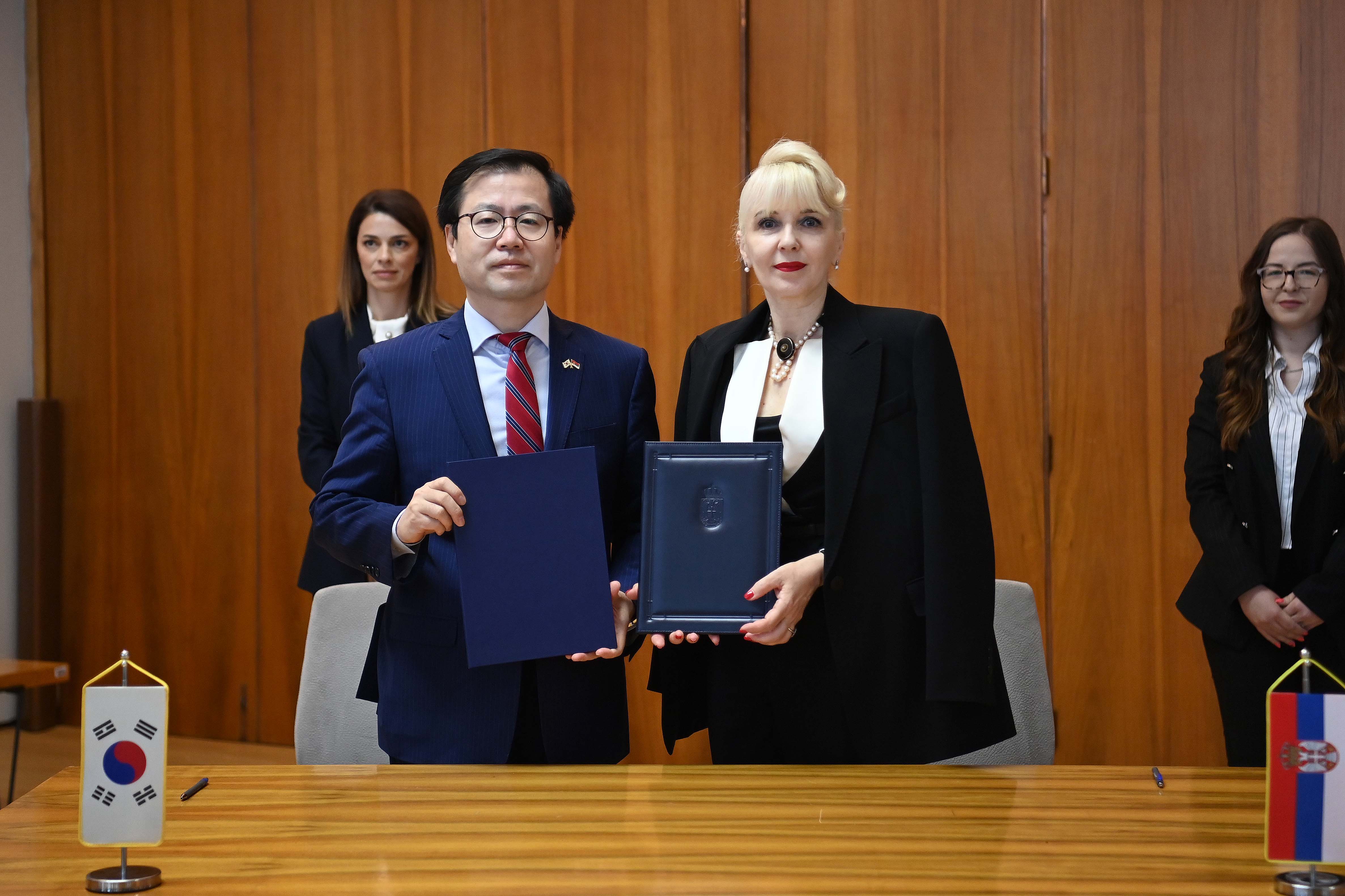 Signing Ceremony for the Conclusion of Korea–Serbia CEPA Negotiations_1