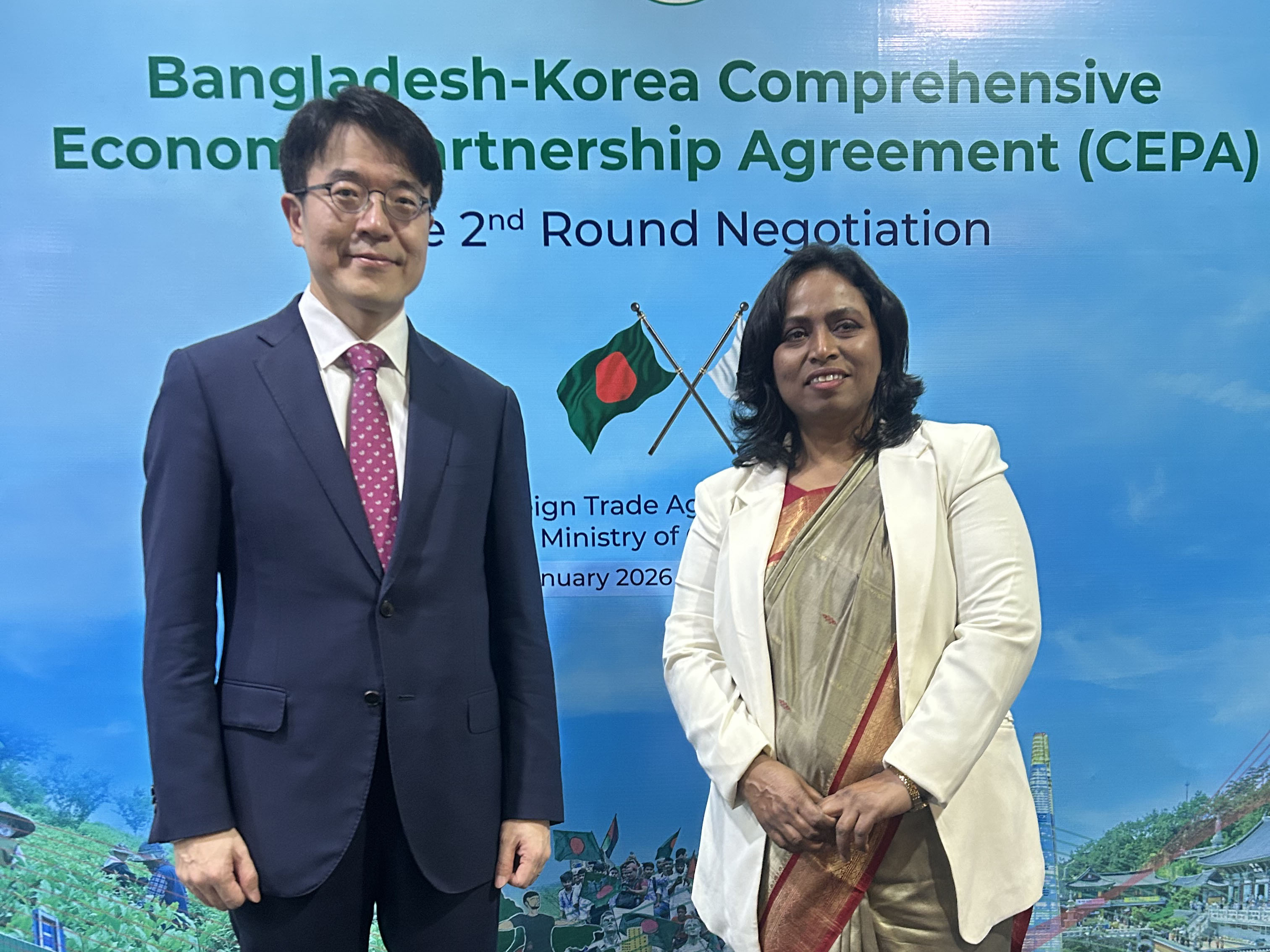 Korea and Bangladesh Hold Second Round of Official CEPA Negotiations_1