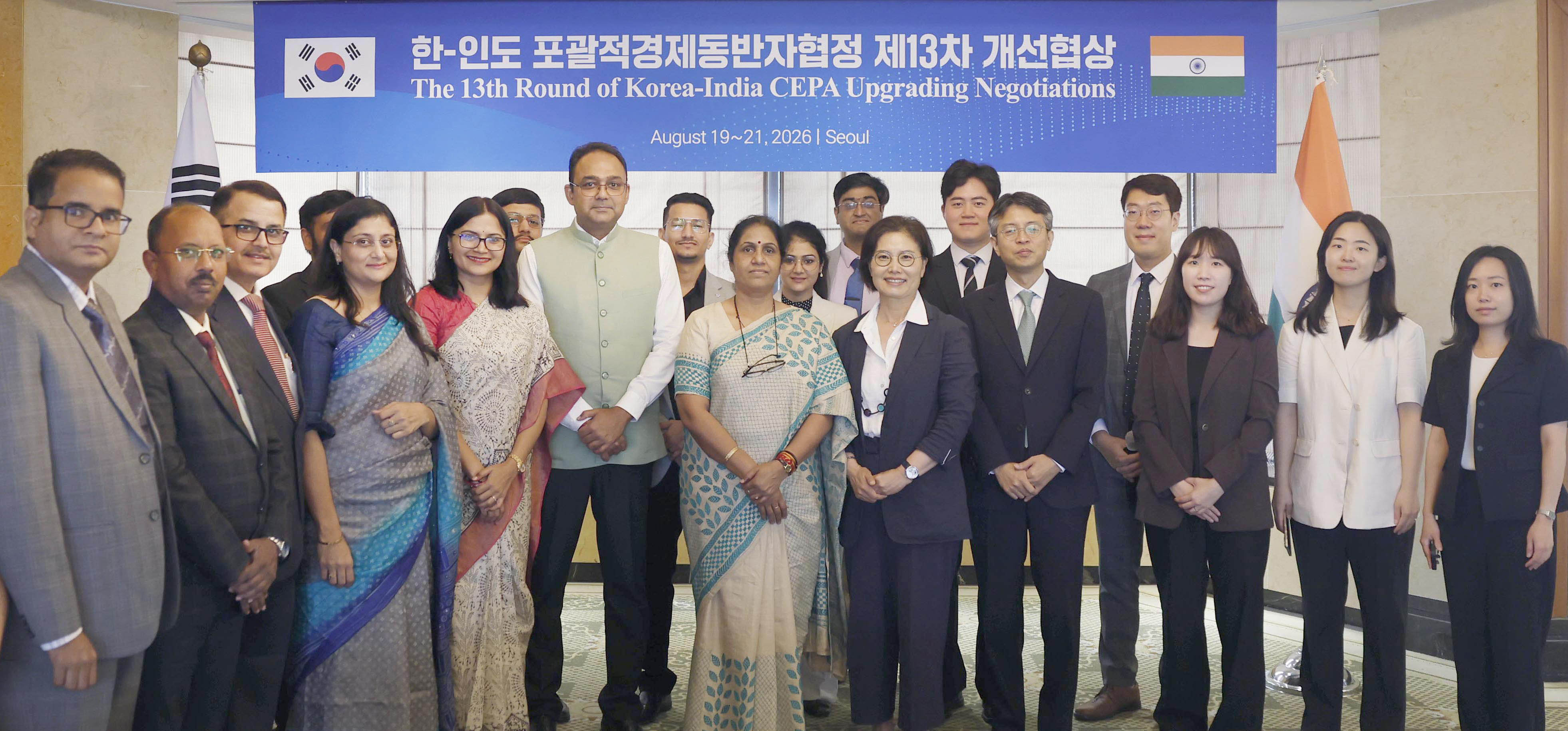 Korea-India Hold 13th Round of CEPA Upgrade Negotiations_1